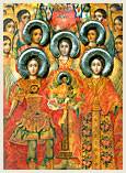 Ιερός Ναός Αγίου Αρχάγγελου - Θαυματουργή εικόνα του Αγίου Αρχάγγελου Μιχαήλ - Ταξιάρχης - Χαλκιδική